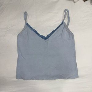 Brandy Melville Baby Lace Tee
